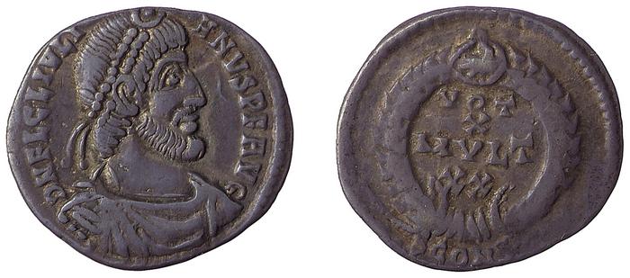 RIC VIII Arelate 309, реверс, bm