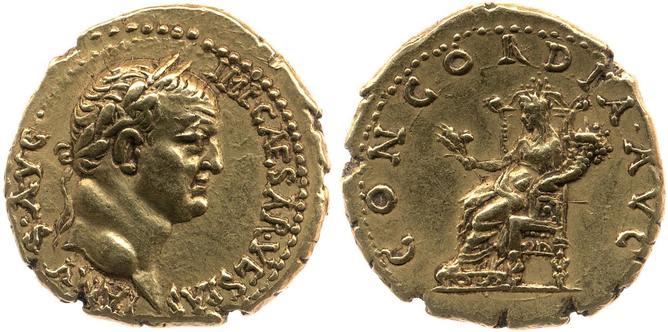 аверс RIC II, Part 1 (second edition) Vespasian 1398