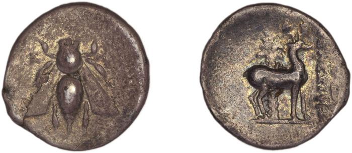 Ephesus Kinns and Holt 2023 Period V, AR XIX, реверс, bm