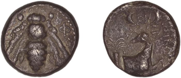 Ephesus Kinns and Holt 2023 Period I, AR VII, реверс, Британский музей