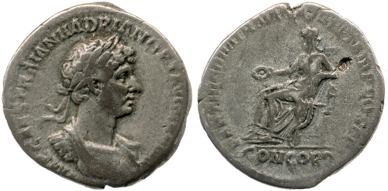 аверс RIC II, Part 3 (second edition) Hadrian 15