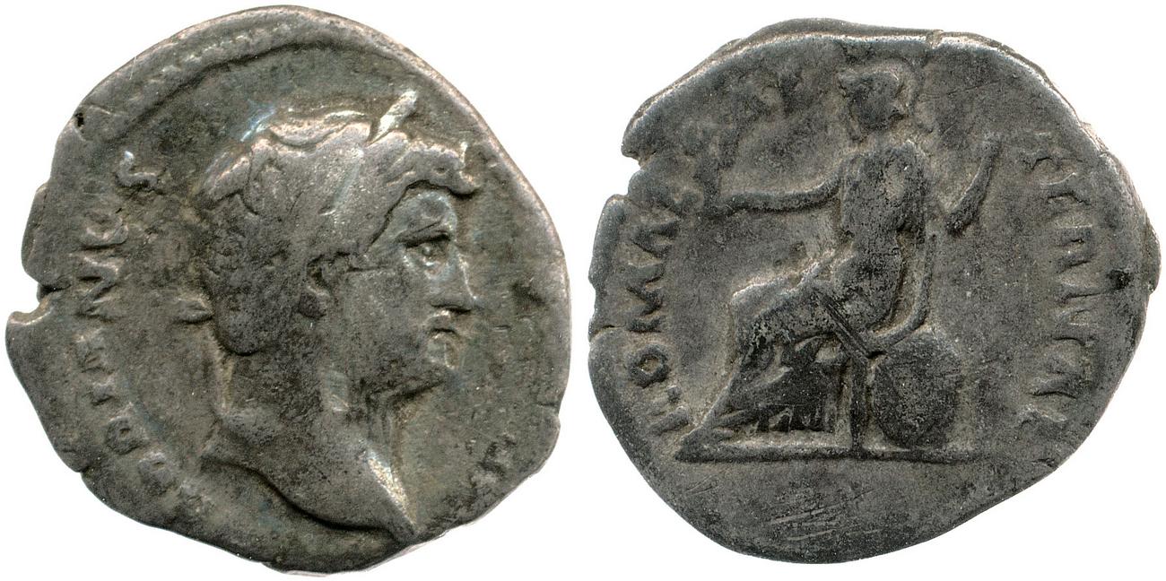 obverse RIC II, Part 3 (second edition) Hadrian 2341