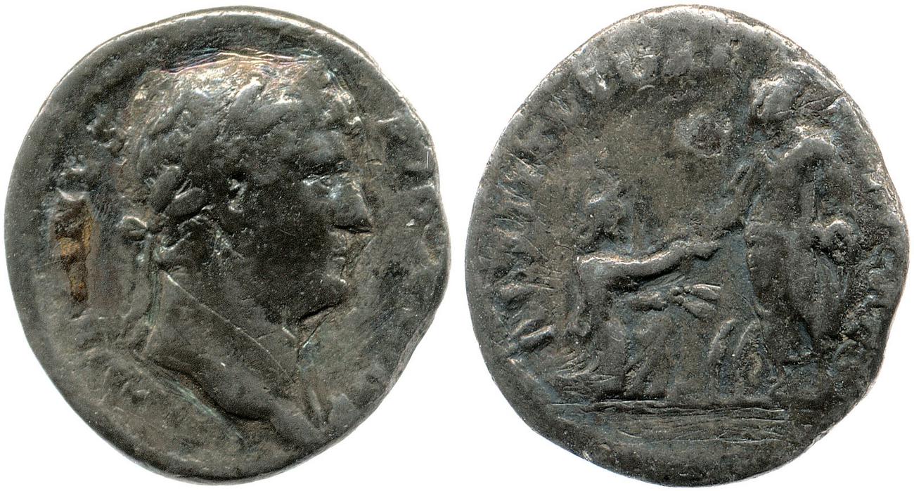 RIC II, Part 3 (second edition) Hadrian 1569, аверс, bm