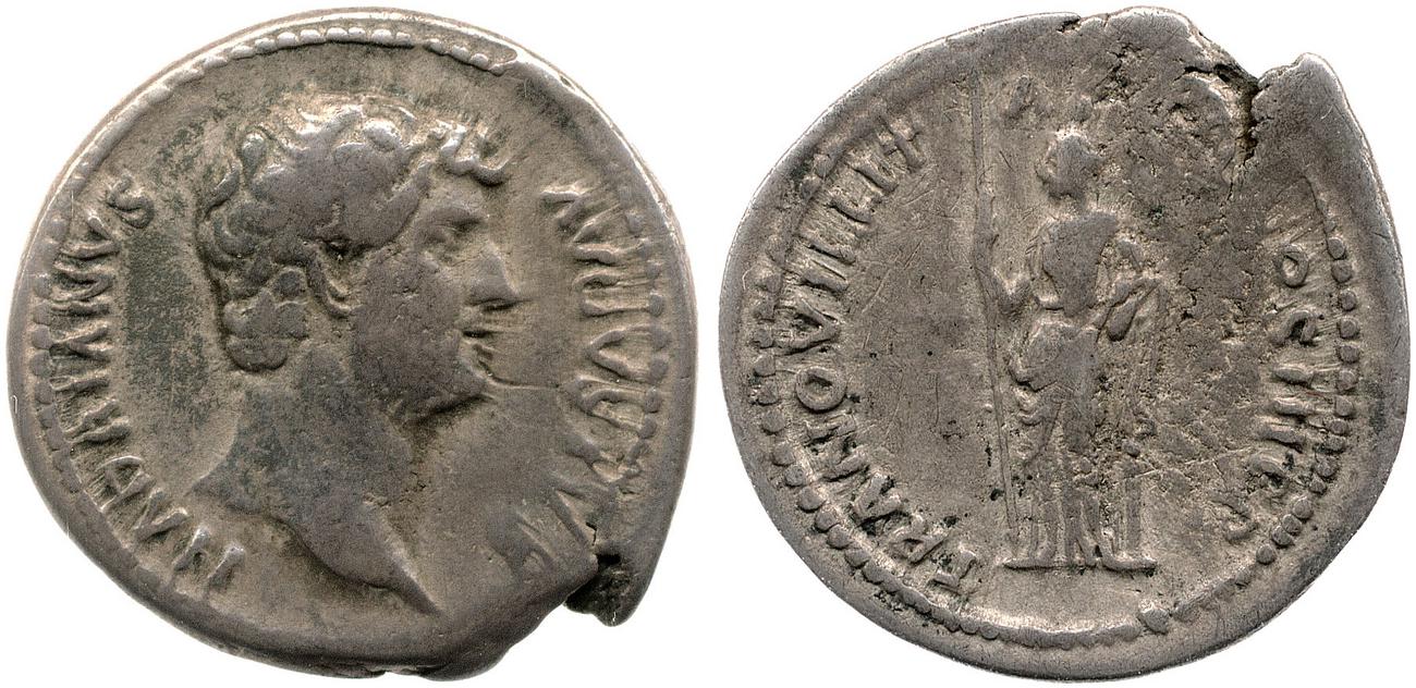RIC II, Part 3 (second edition) Hadrian 1131, аверс, Британский музей