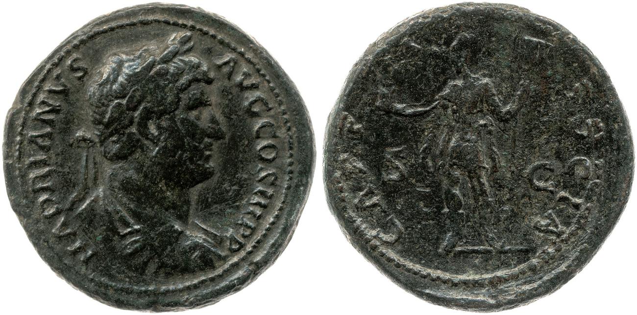 obverse RIC II, Part 3 (second edition) Hadrian 1647