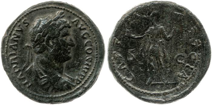 reverse RIC II, Part 3 (second edition) Hadrian 1647