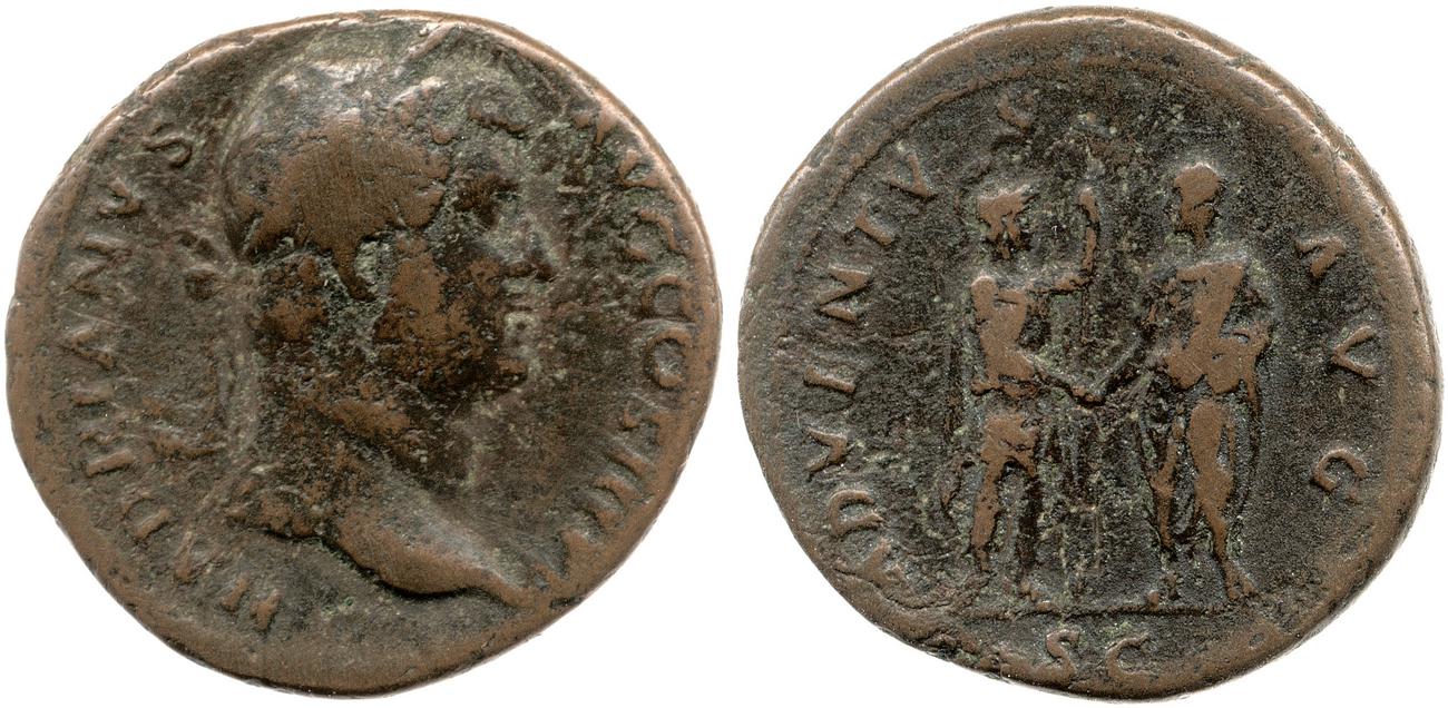 obverse RIC II, Part 3 (second edition) Hadrian 2072