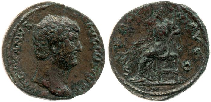 reverse RIC II, Part 3 (second edition) Hadrian 2264