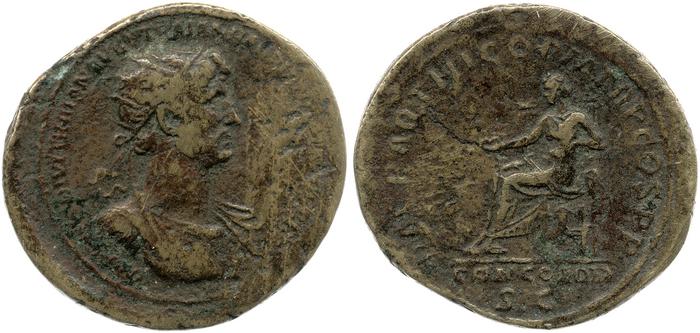 reverse RIC II, Part 3 (second edition) Hadrian 38