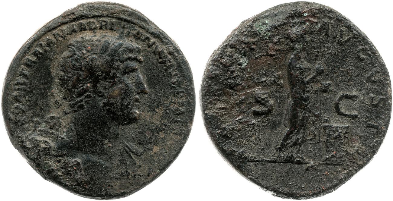 аверс RIC II, Part 3 (second edition) Hadrian 470