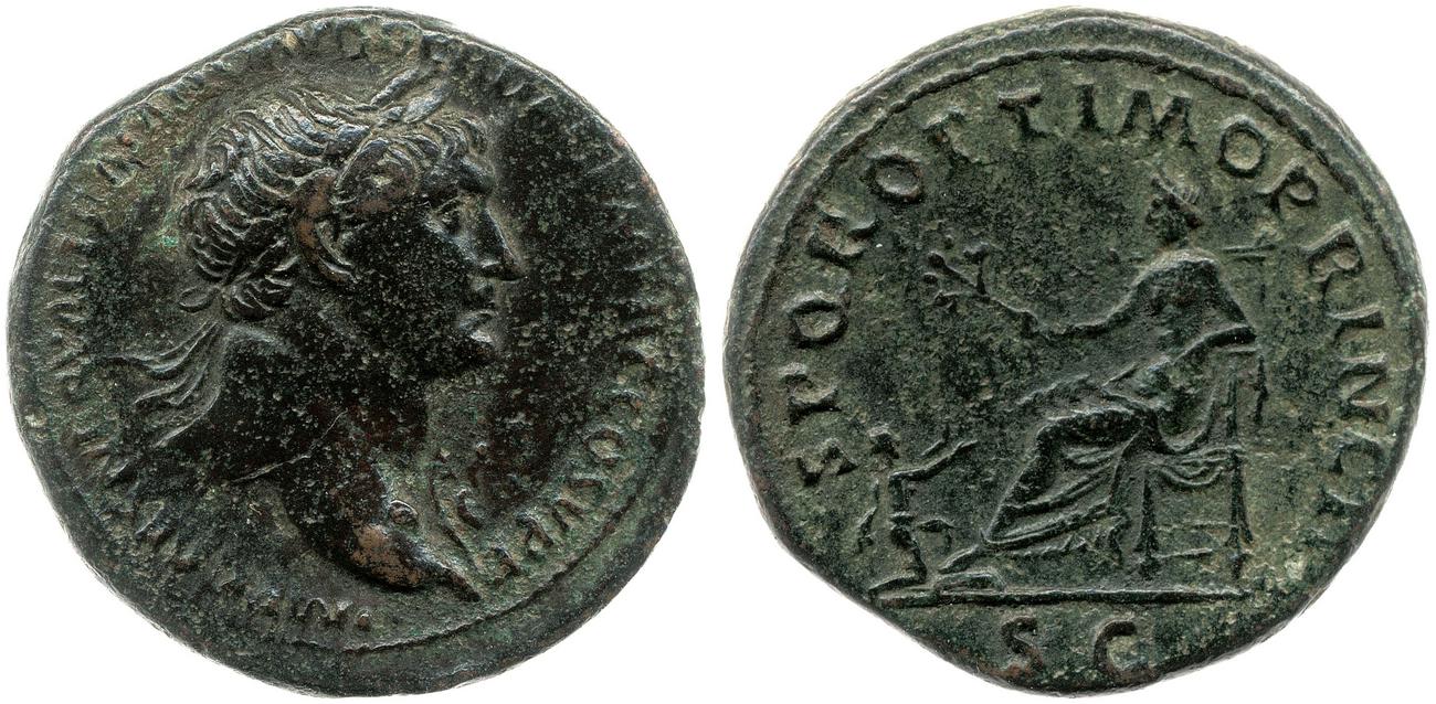 аверс RIC II Trajan 510