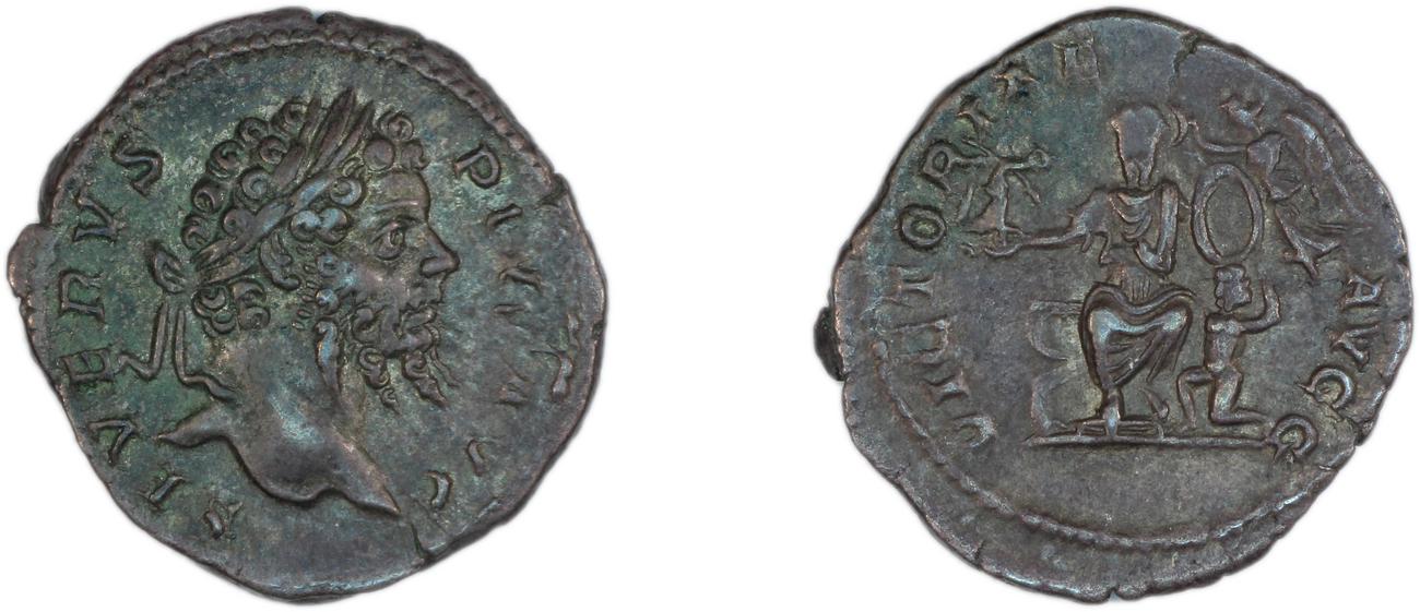 RIC IV Septimius Severus 301, аверс, Британский музей