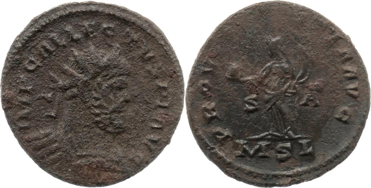 RIC V Allectus 36, аверс, bm