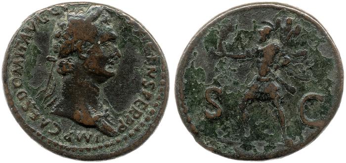 RIC II, Part 1 (second edition) Domitian 420, реверс, bm