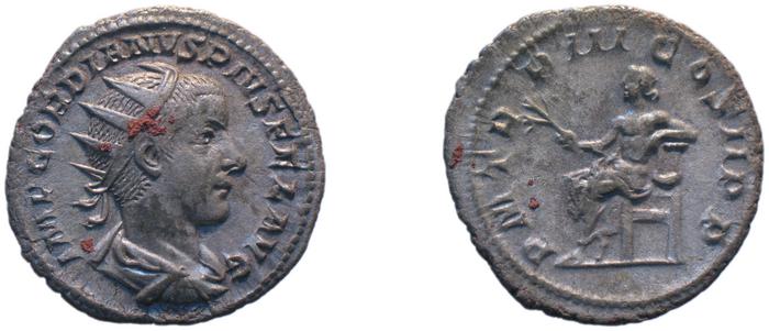 RIC IV Gordian III 87, реверс, bm