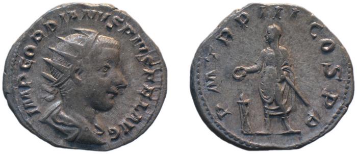 RIC IV Gordian III 69, реверс, bm