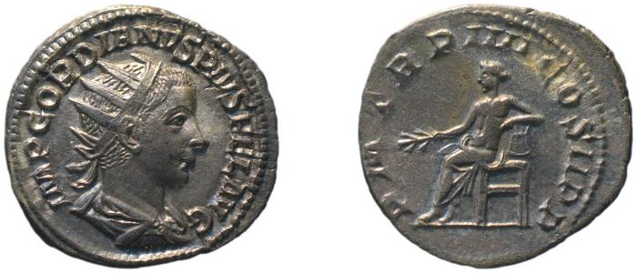 RIC IV Gordian III 88, реверс, bm