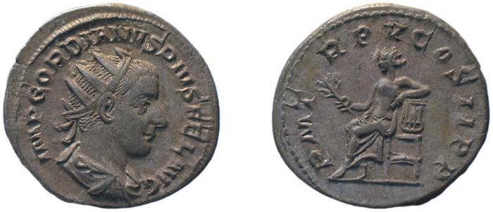 RIC IV Gordian III 89, реверс, bm