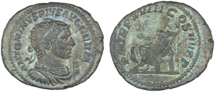 реверс RIC IV Caracalla 260B
