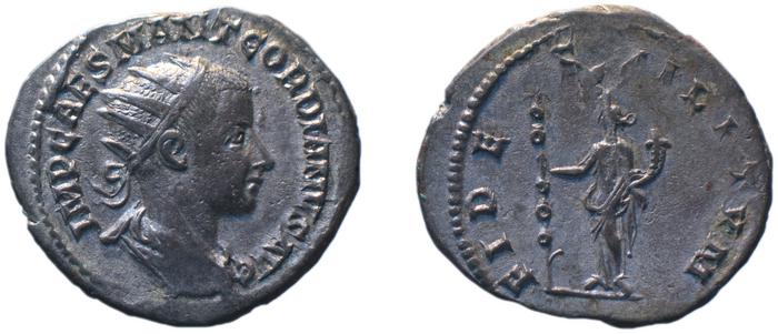 RIC IV Gordian III 183A, реверс, bm