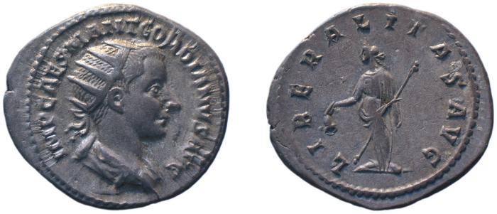 реверс RIC IV Gordian III 187A