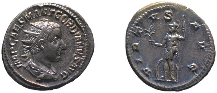 RIC IV Gordian III 39, реверс, bm
