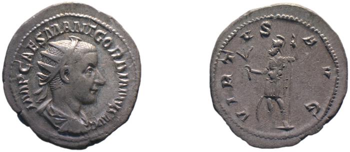 RIC IV Gordian III 39, реверс, bm