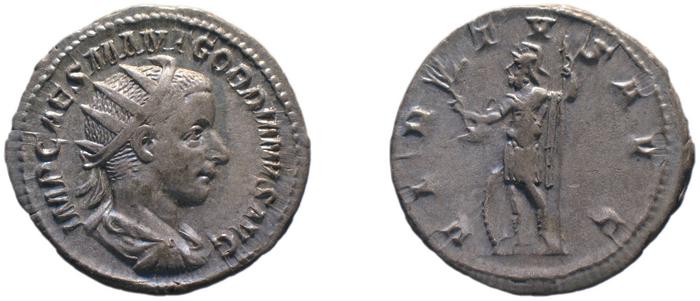 RIC IV Gordian III 39, реверс, bm