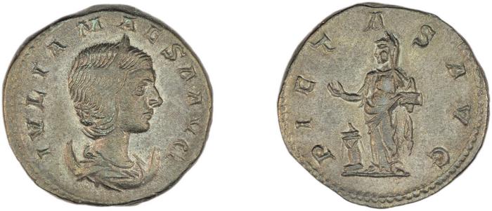 RIC IV Elagabalus 264, реверс, Британский музей