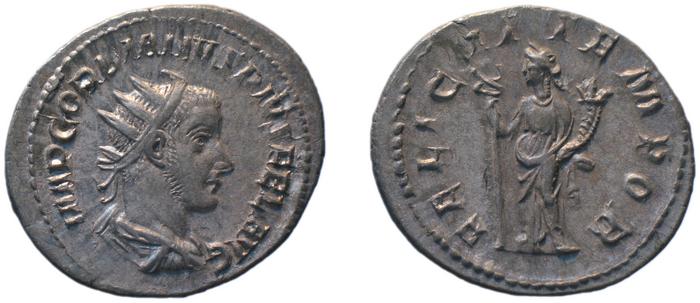 RIC IV Gordian III 141, реверс, bm