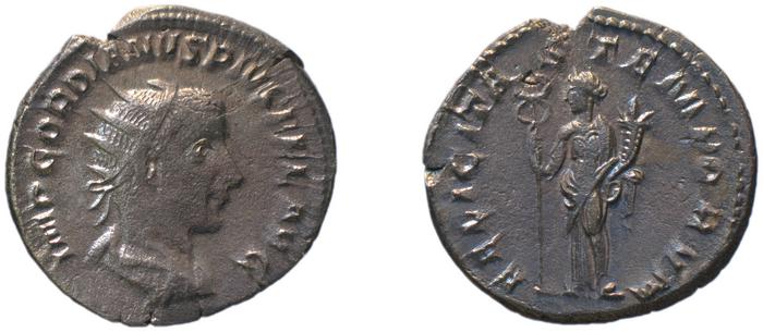 RIC IV Gordian III 142, реверс, bm