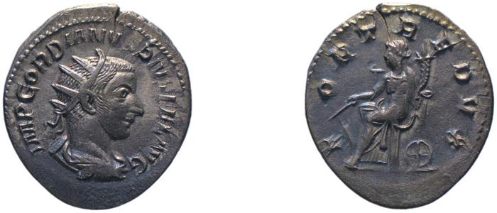 RIC IV Gordian III 143, реверс, bm