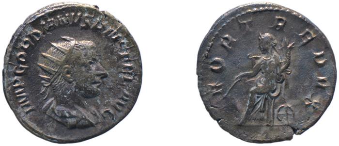 RIC IV Gordian III 143, реверс, bm