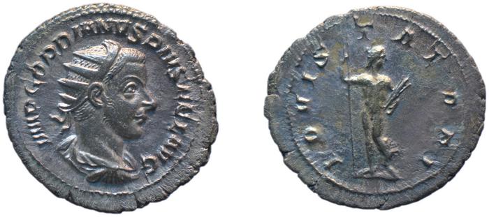RIC IV Gordian III 84, реверс, bm