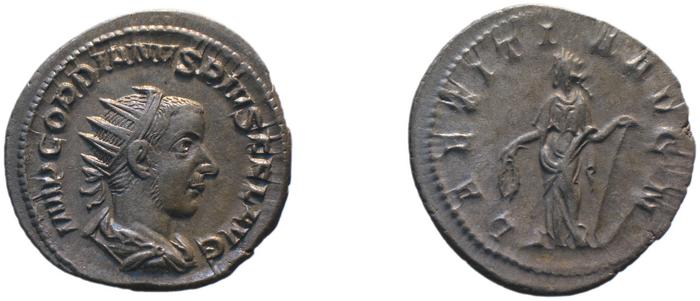 RIC IV Gordian III 86, реверс, bm