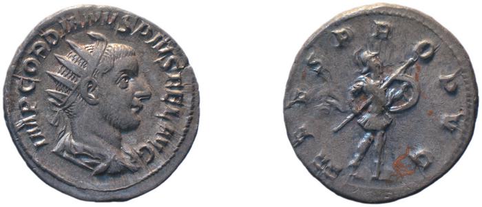RIC IV Gordian III 145, реверс, bm