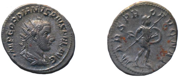RIC IV Gordian III 146, реверс, bm