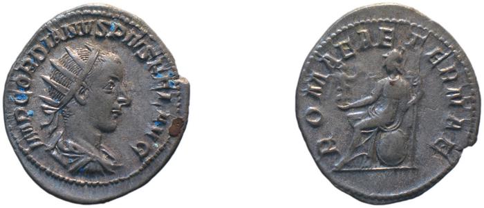 RIC IV Gordian III 70, реверс, bm