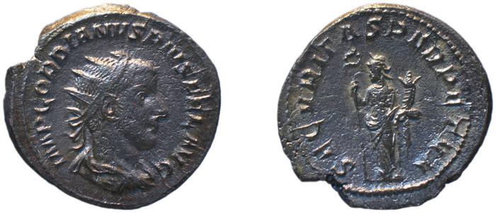 RIC IV Gordian III 153, реверс, bm