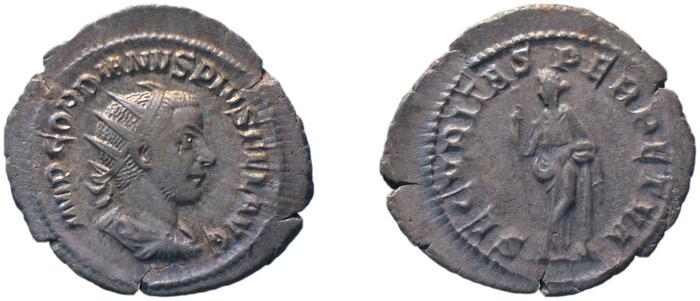 RIC IV Gordian III 153, реверс, bm