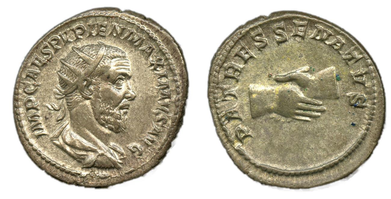 RIC IV Pupienus 11B, аверс, bm
