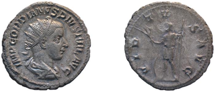 RIC IV Gordian III 71, реверс, bm