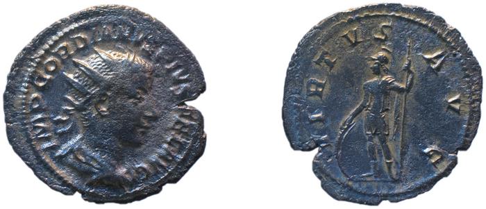 RIC IV Gordian III 229, реверс, bm
