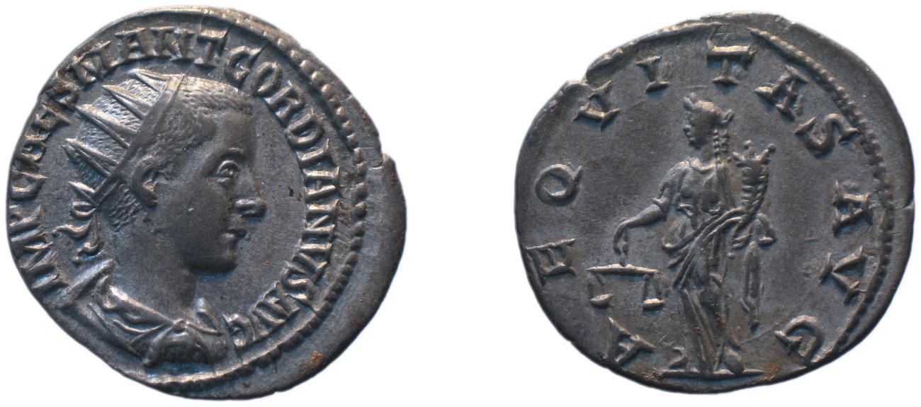 RIC IV Gordian III 177A, аверс, bm