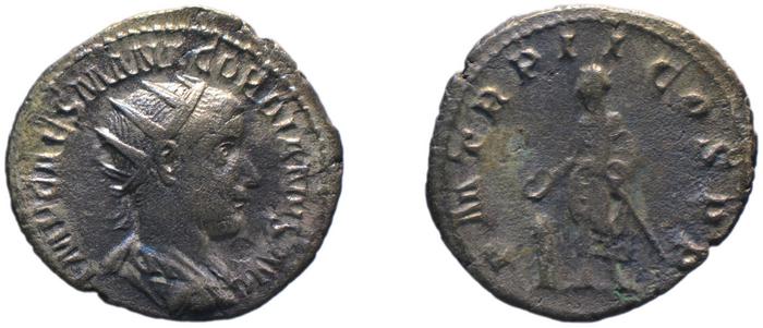 RIC IV Gordian III 37, реверс, bm