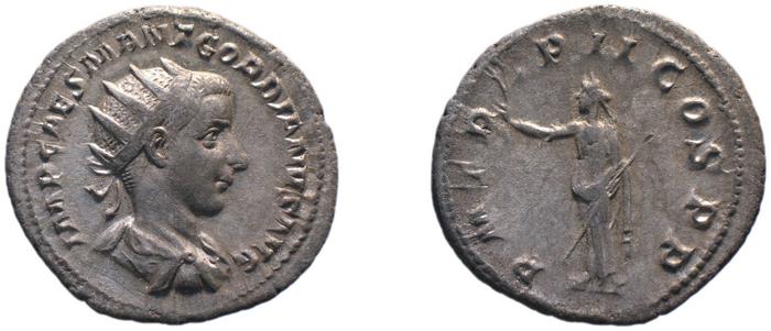 RIC IV Gordian III 17, реверс, bm