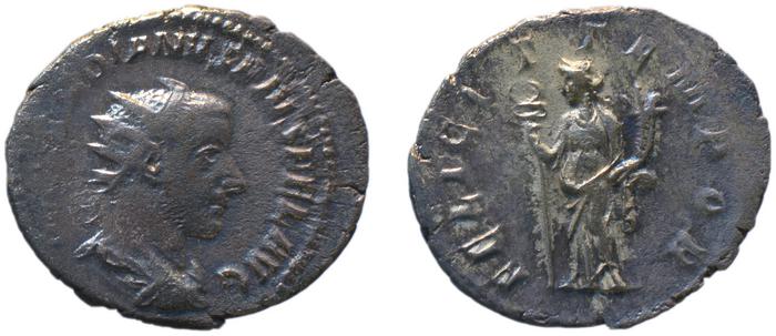 RIC IV Gordian III 141, реверс, bm