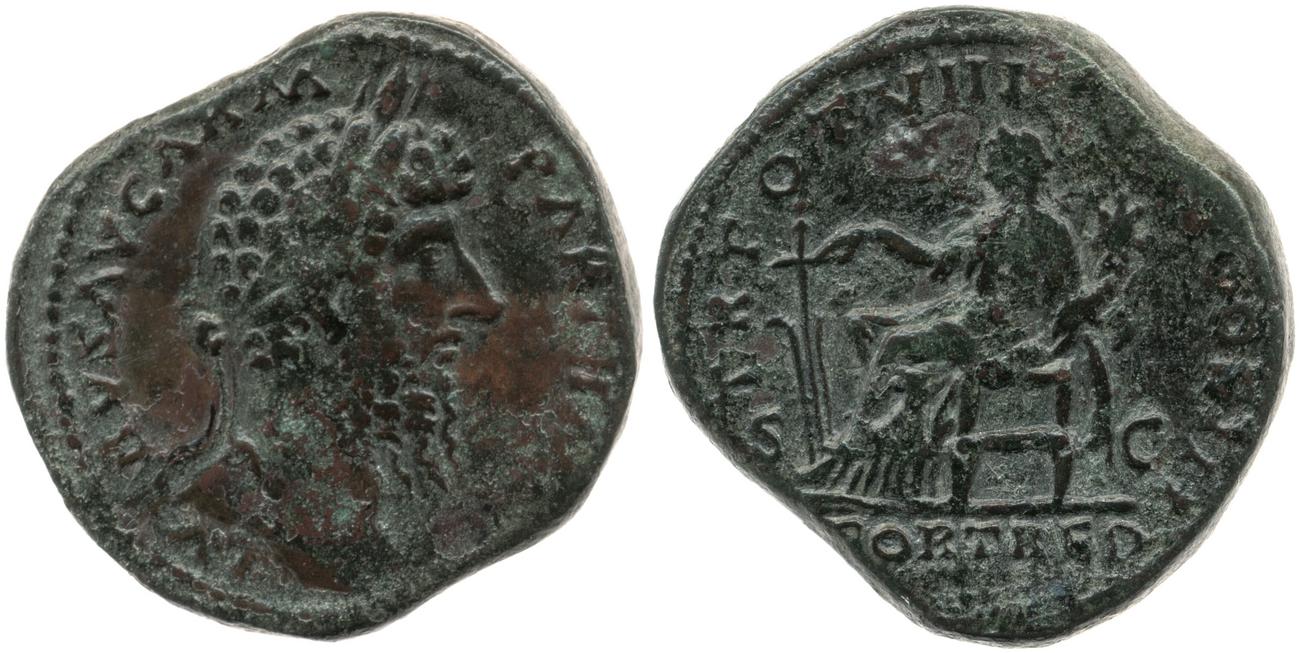 аверс RIC III Marcus Aurelius 1476