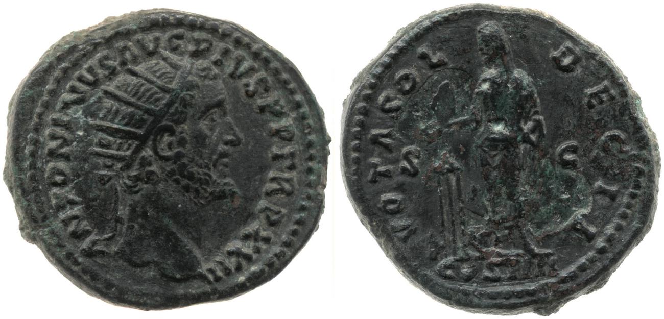 obverse RIC III Antoninus Pius 1018