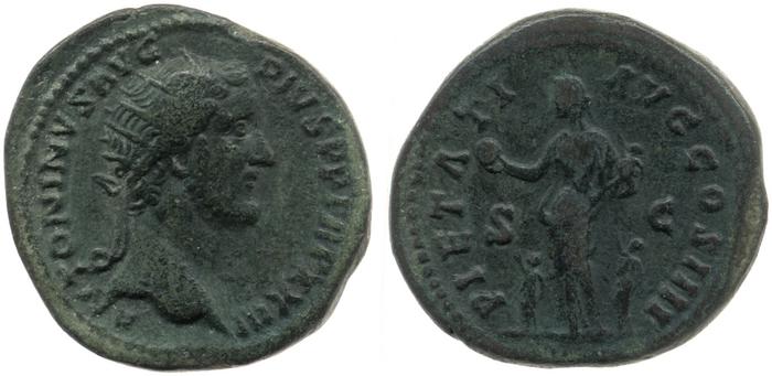 reverse RIC III Antoninus Pius 1035